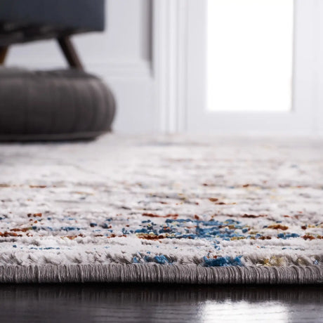 Safavieh Amelia 4'-5" x 6'-5" Rug in Grey / Blue Gold
