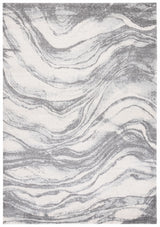 Safavieh Tulum 4'-0" x 6'-0" Rug in Ivory / Grey