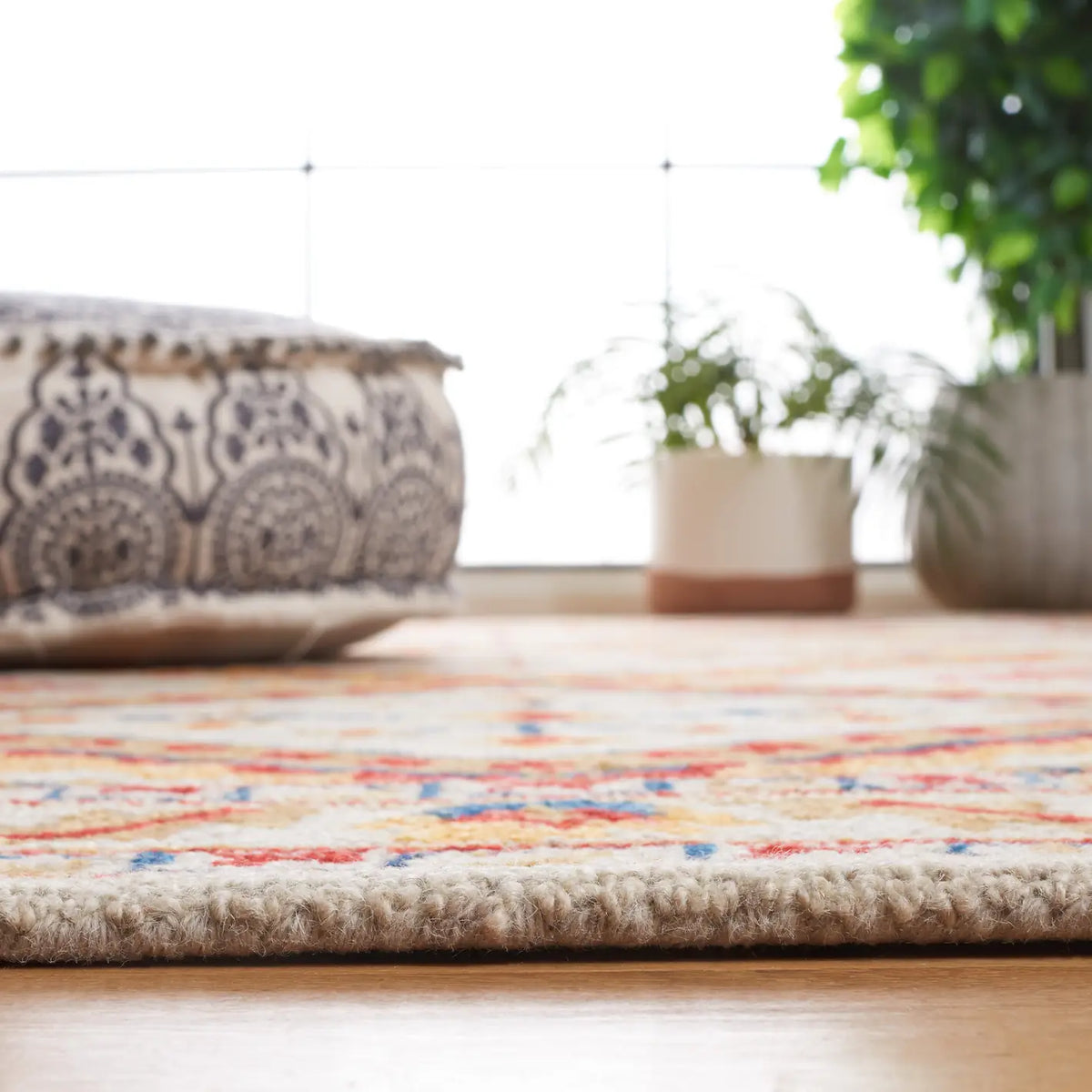 Safavieh Aspen 4'-0" x 6'-0" Rug in Ivory / Multi