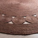 Safavieh Natural Fiber 6'-0" x 6'-0" Rug in Brown
