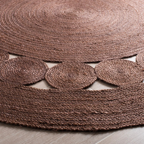 Safavieh Natural Fiber 6'-0" x 6'-0" Rug in Brown