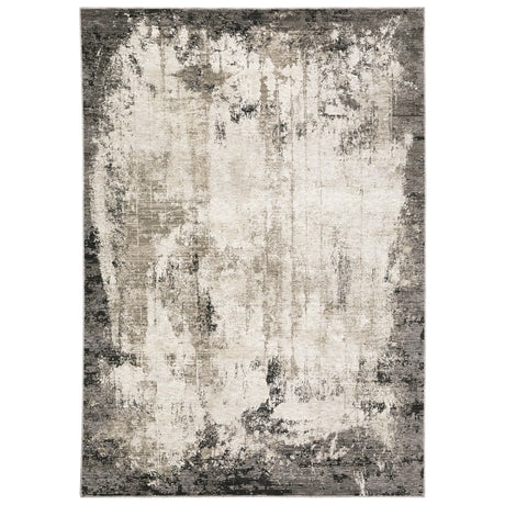 Oriental Weavers Sphinx Nebulous 7151E Grey/ Ivory Rugs - main flat