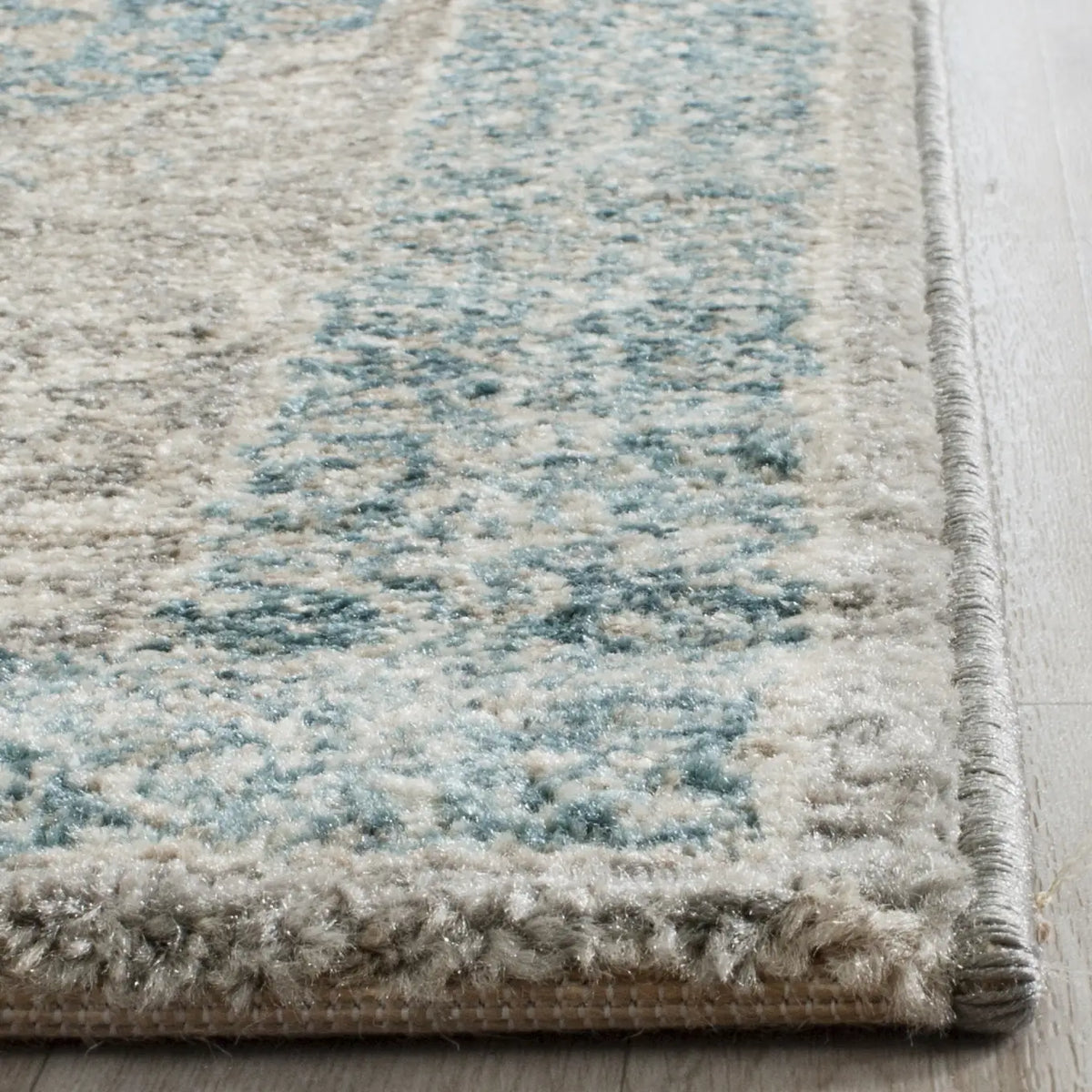Safavieh Sofia 2'-2" x 10'-0" Rug in Light Grey / Blue