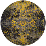 Safavieh Monaco 6'-7" x 6'-7" Rug in Grey / Multi