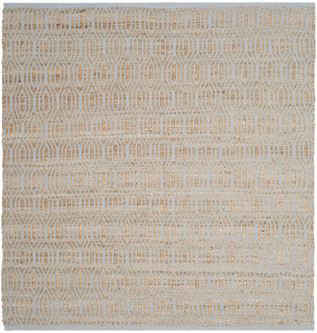 Safavieh Cape Cod 6'-0" x 6'-0" Rug in Silver / Natural
