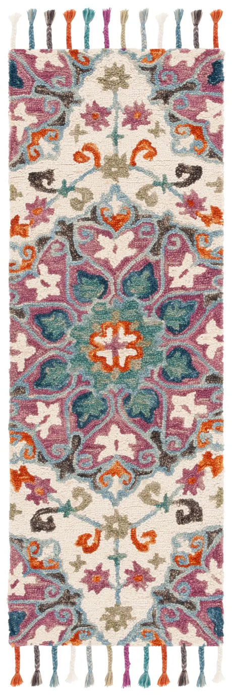 Safavieh Novelty 1'-8" x 5'-0" Rug in Pink / Blue