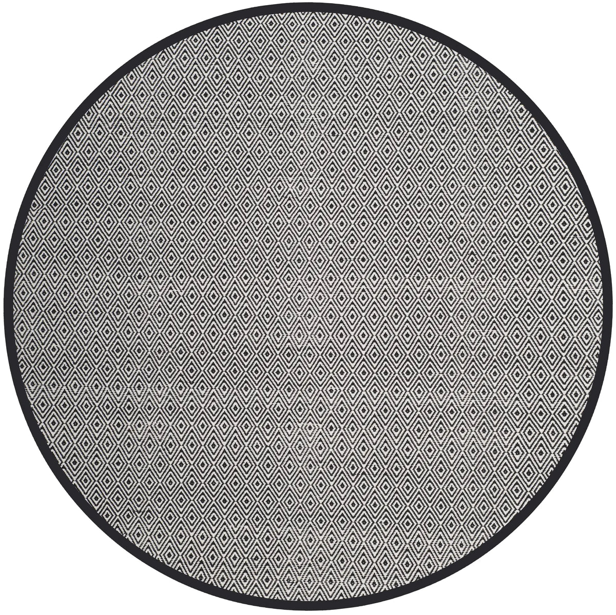 Safavieh Montauk 6'-0" x 6'-0" Rug in Ivory / Navy