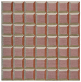 Safavieh Genre 7'-0" x 7'-0" Rug in Pink / Beige