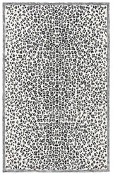 Safavieh Metro 4'-0" x 6'-0" Rug in Black / Ivory