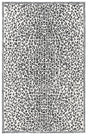 Safavieh Metro 4'-0" x 6'-0" Rug in Black / Ivory