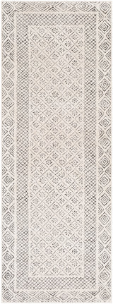 Surya Bahar Bhr-2321 Light Beige, Charcoal Rug.