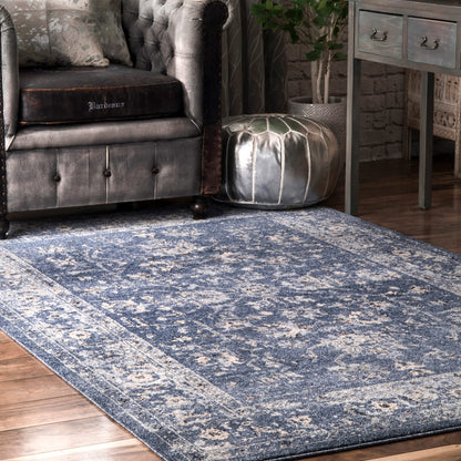 Nuloom Florid Emma Acch03A Blue Area Rug