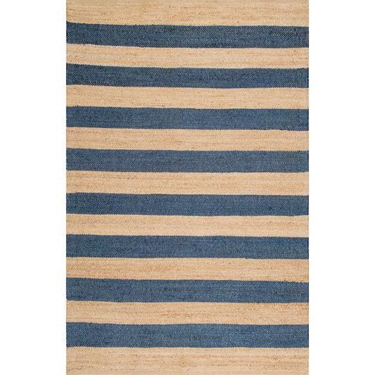 Nuloom Alisia Stripes Tadr03B Denim Area Rug