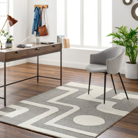 Surya Brook Bko-2302 Beige, Charcoal Area Rug