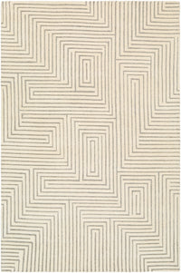 Surya Brook Bko-2313 Beige, Medium Gray Area Rug