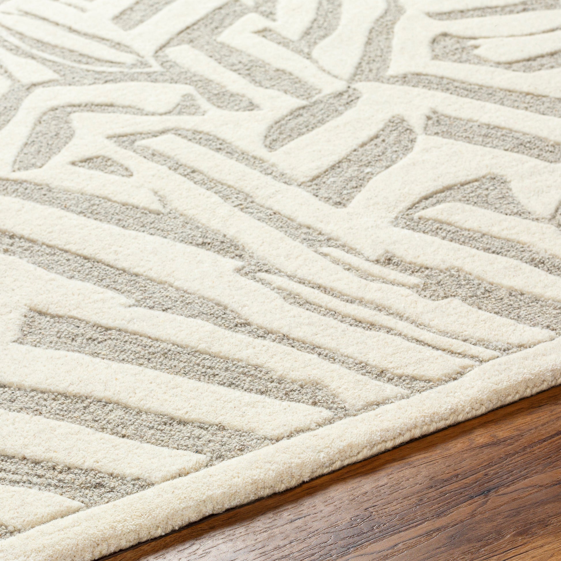 Surya Brook Bko-2314 Beige, Light Brown Area Rug