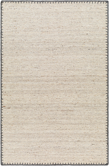 Surya Berkeley Bky-2300 Charcoal, Light Beige, Beige Rug.