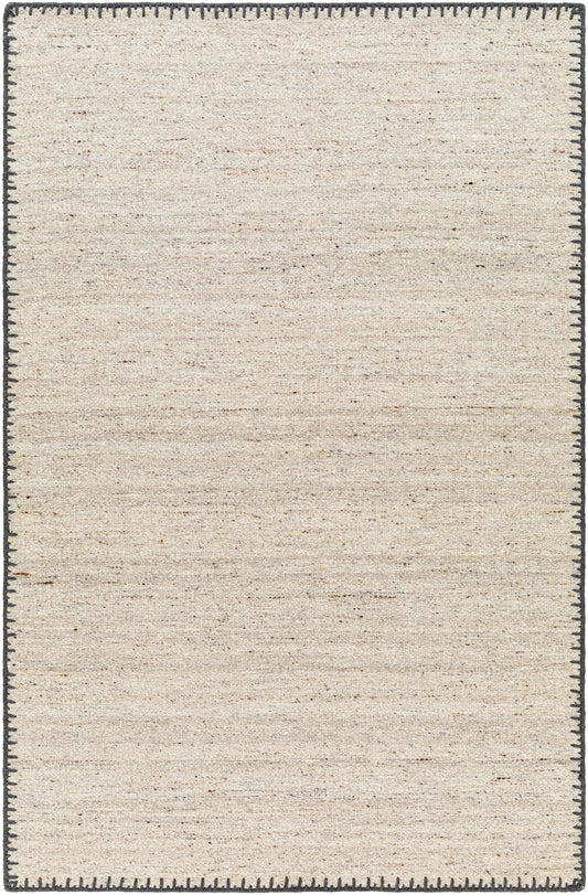 Surya Berkeley Bky-2300 Charcoal, Light Beige, Beige Area Rug