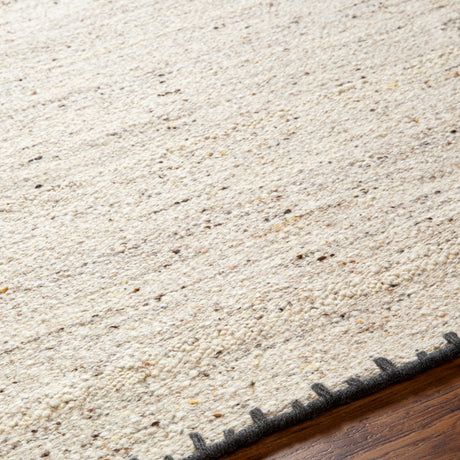 Surya Berkeley Bky-2300 Charcoal, Light Beige, Beige Rug.