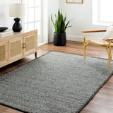 Surya Berkeley Bky-2301 Dark Grey, Nickel, Lunar Green Rug.