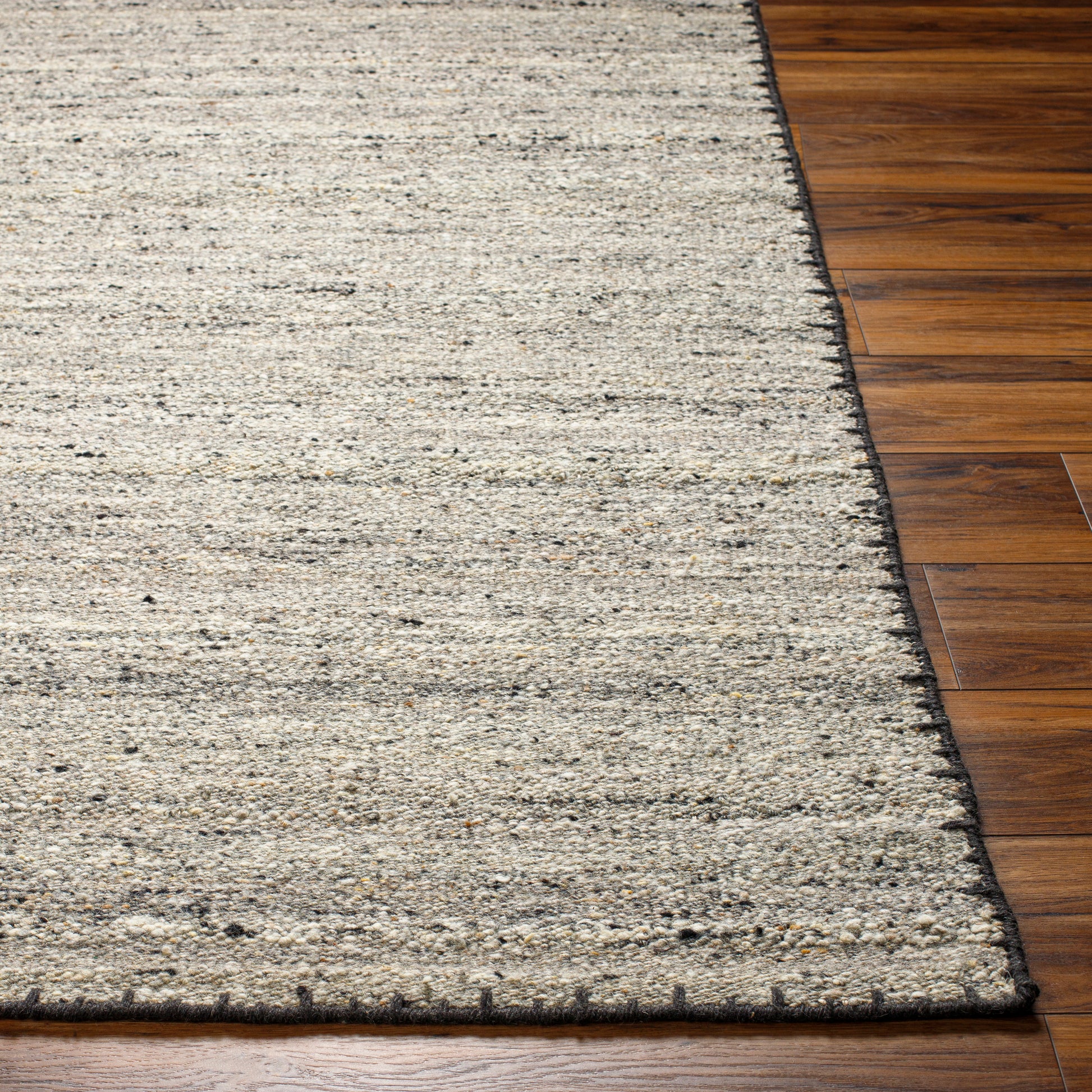 Surya Berkeley Bky-2302 Charcoal, Black, Taupe, Oatmeal Area Rug