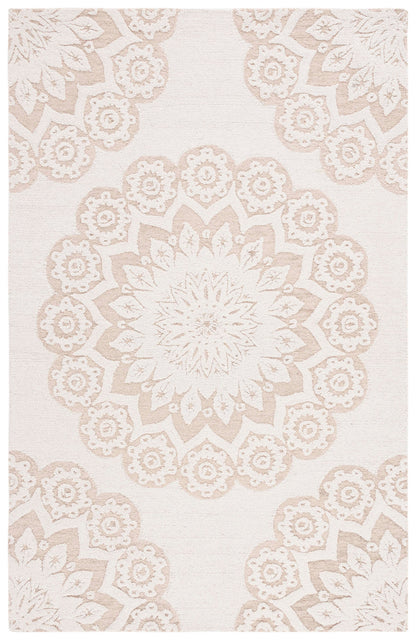 Safavieh Blossom Blm108T Ivory/Light Brown Area Rug