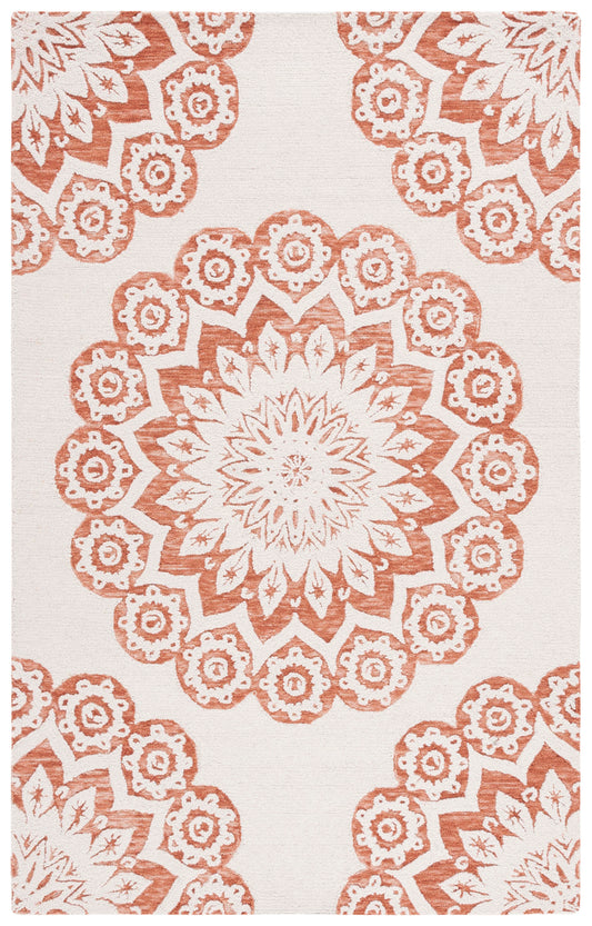 Safavieh Blossom Blm108U Ivory/Pink Area Rug