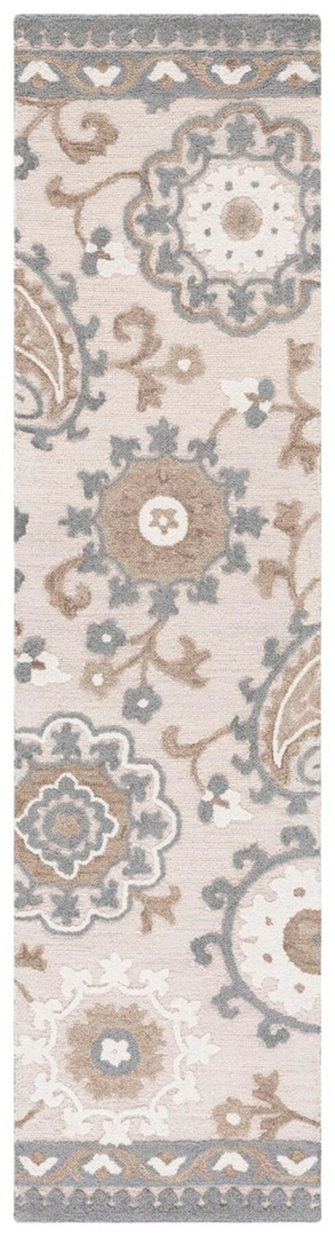 Safavieh Blossom Blm375F Grey/Beige Area Rug