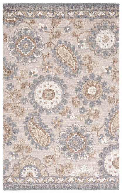 Safavieh Blossom Blm375F Grey/Beige Area Rug