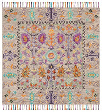 Safavieh Blossom Blm453A Grey/Multi Rug