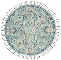 Safavieh Blossom Blm457M Blue/Ivory Rug