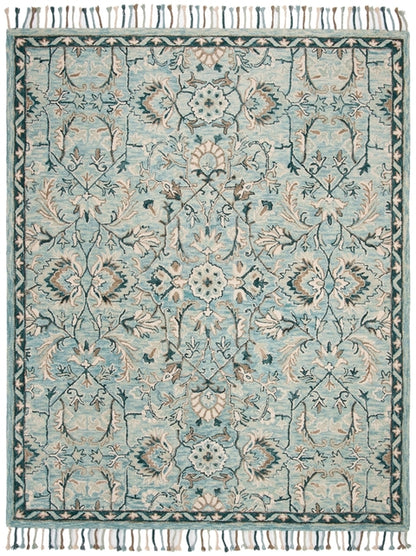 Safavieh Blossom Blm457M Blue/Ivory Rug