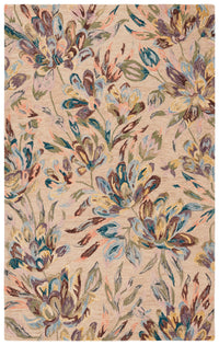 Safavieh Blossom Blm462B Beige/Purple Area Rug