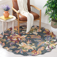 Safavieh Blossom Blm467F Grey/Violet Area Rug