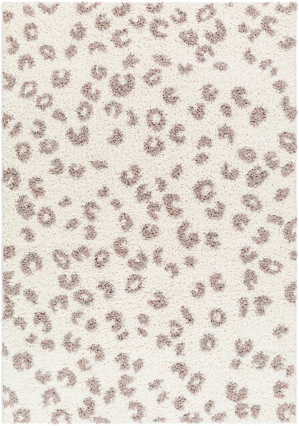 Surya Birmingham Bmm-2308 Ivory, Dusty Coral, Pale Blue Rug.