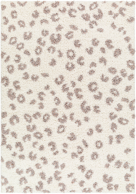 Surya Birmingham Bmm-2308 Ivory, Dusty Coral, Pale Blue Area Rug