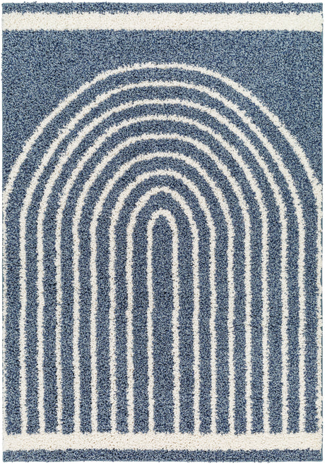 Surya Birmingham Bmm-2311 Blue, Ivory Rug.