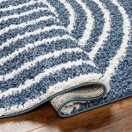 Surya Birmingham Bmm-2311 Blue, Ivory Rug.