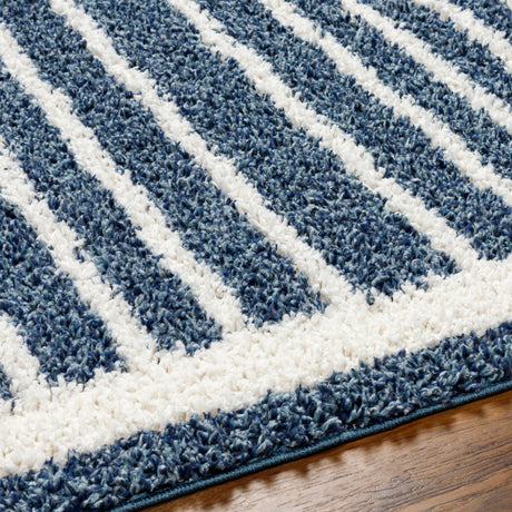 Surya Birmingham Bmm-2311 Blue, Ivory Rug.