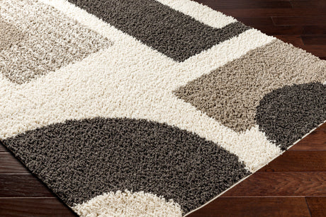 Surya Birmingham Bmm-2316 Ivory, Black, Gray Rug.