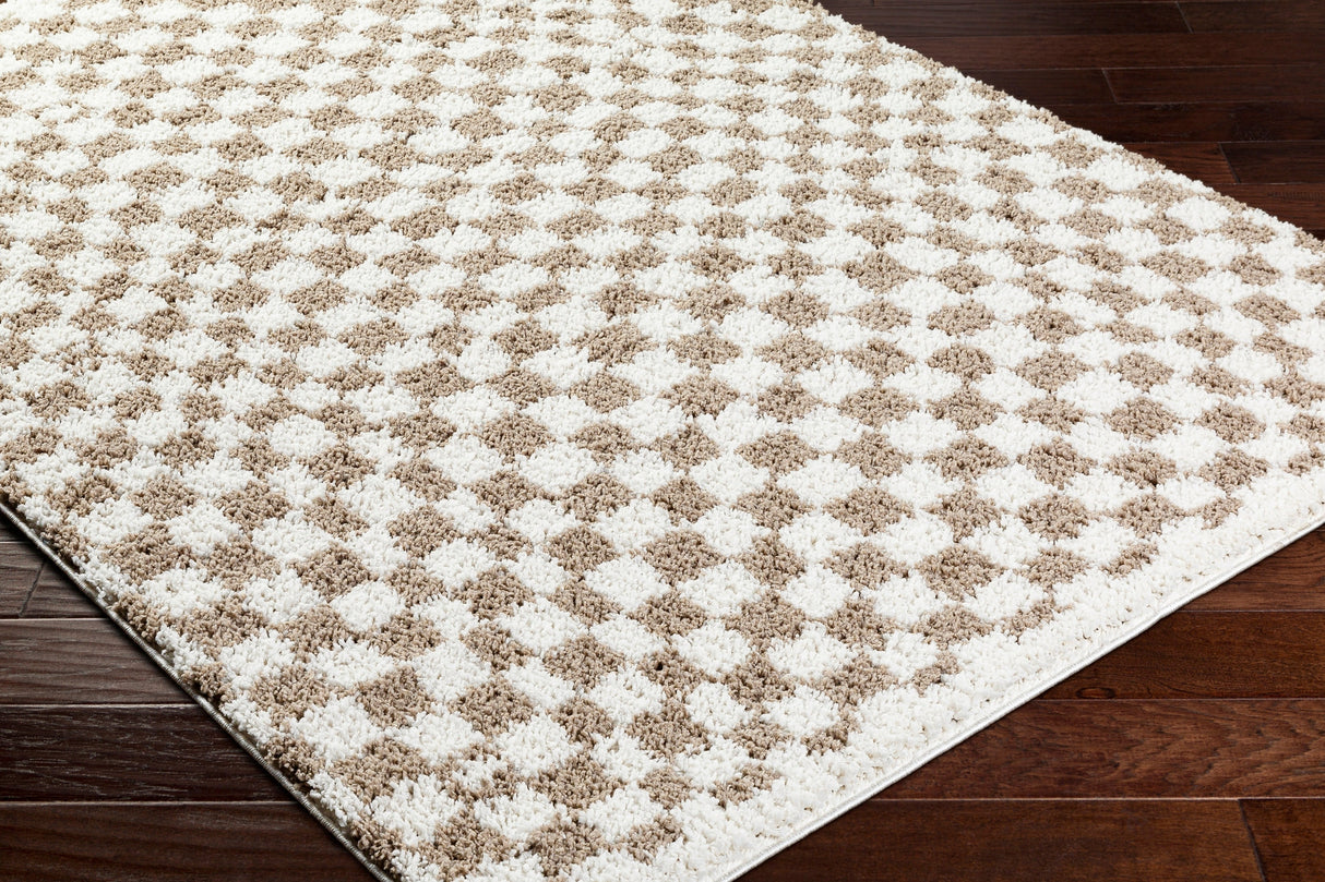 Surya Birmingham Bmm-2322 Ivory, Tan Rug.