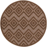 Nourison Versatile NRV01 Brown Contemporary Area Rugs