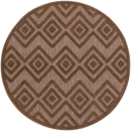 Nourison Versatile NRV01 Brown Contemporary Area Rugs