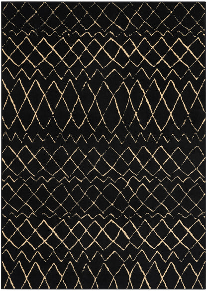 Nourison Grafix Grf04 Black Rug