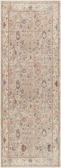 Surya Davina Bocc-2302 Medium Gray, Light Beige, Brown, Denim, Off-White Area Rug