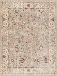 Surya Davina Bocc-2302 Medium Gray, Light Beige, Brown, Denim, Off-White Area Rug