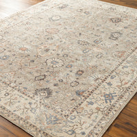 Surya Davina Bocc-2302 Medium Gray, Light Beige, Brown, Denim, Off-White Area Rug