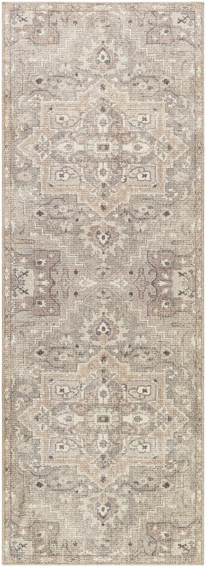 Surya Elle Boec-2301 Sage, Off-White, Dusty Sage, Slate, Charcoal, Tan Area Rug