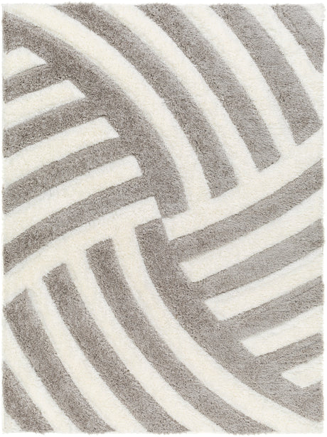 Surya Bologna Bog-2303 Light Silver, Pewter, Metallic - Silver Rug.