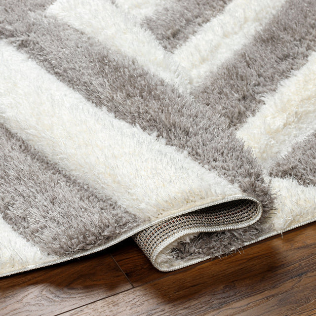 Surya Bologna Bog-2303 Light Silver, Pewter, Metallic - Silver Rug.